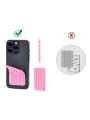 Multi-Function Silicone Suction Pad for Mobile – Sticky Phone Holder & Fixture Support | Reusable Sticker Suction Cup Back Stand | Random Colour | Mobile Accessory for Desk & Car Use. 