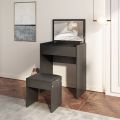 space saving dressing table with stool. 