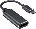 HOPLAZA USB C to HDMI Adapter, Type C to HDMI 4K Adapter (Thunderbolt 3 Compatible) for MacBook Pro 2018/2017, iPad Pro 2018, Samsung Note 9/S9, S10, Huawei Mate 20/P20 and More (Black) uk import. 