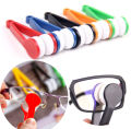 Portable Multi-function Mini Microfiber Cleaning Tool- For Sunglasses And Eyeglass / Convenient Eyeglass Cleaner Brush / Multicolor Glasses Soft Brush. 