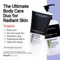 Basic Body Care Bundle | Value Set | Body Lotion | AHA/BHA Body Wash | AccuFix Cosmetics. 