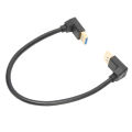 90 Degree Angled Displayport, DP 1.4 Displayport 1.4 Cable for LCD. 