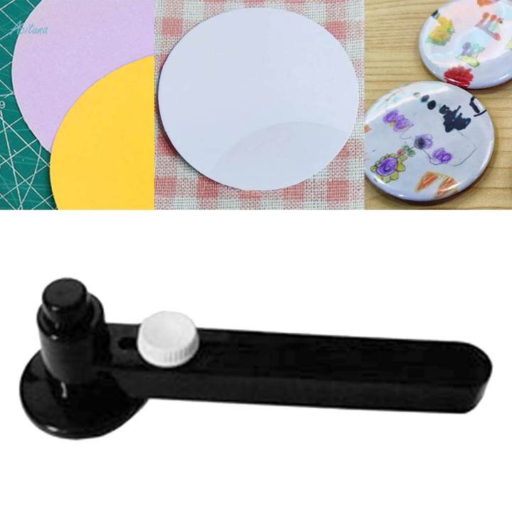 Manual Round Cutter Circle Cutting Tool for Beginners Button Making Machine
