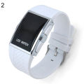 Fashion Casual Unisex Square Case LED Digital Display Sports Wrist Watch Gift. 
