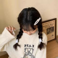 Japanese Summer Plastic White Rabbit Bunny Hair Clips For Girl Children Cute Kawaii Fairy Sweet Hairpin Fashion Accessories Yao Store. 