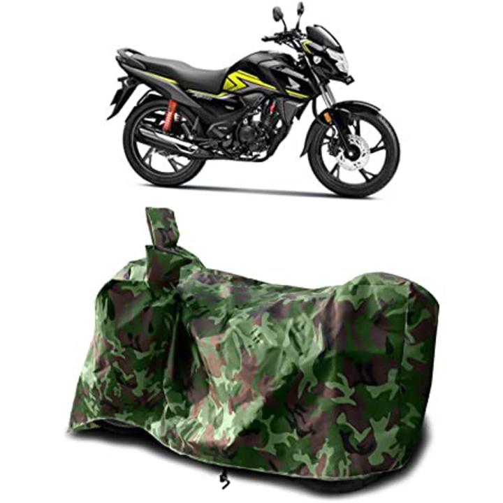 100%commando Colors water and dust proof Scratch full size cd 70 / 125 cc bike cover / bas / has