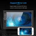 7 inch Touch Screen Android Car Stereo player with Radio GPS BT WIFI MP5 RARE VIEW CAMRA, supports Aux and TF Card. 