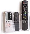 Wall Mounted Clear Acrylic TV Air Remote Holder Conditioner Remote Control / Mobile Storage Holder Organizer Stand. 