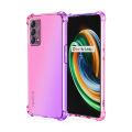 BLKNAIM (4-in-1) For Realme GT Master Edition Case Anti-fall Color Mobile Phone + HD Full Screen Tempered Glass Film + Carbon Fiber Back Film + Lens Film. 