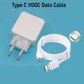 Original Vooc 20W Fast Charger for Oppo | Oppo 20w Fast Charger with Cable | Oppo 20w Vooc Charger with Cable | Oppo Fast Charger with USB A to (Micro & Type C) VOOC  Charging Cable fpr Oppo f11,f11 Pro,f5,f9,f15, and many other Oppo smart phones. 