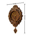 Hitco Fancy Bridal Wall Clock - Pendulum Wall Clocks - New Style Hanging Wall Clocks for Bedroom / Living Room / Decor - Decorating Item for Home - Clock Wall Stylish. 
