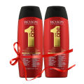 Revlon Professional UniqONE™ Conditioning Shampoo 300ml - "All-in-One" 10 Benefits - Pack of 2. 
