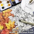 Micro Fineliner Drawing Art Pens Neelde Drawing Manga Pen Brush Art Markers Waterproof Fineliner Sketching Pen Stationery. 