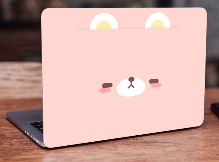 Pink%20Bear%20%20Laptop%20Skin%20Vinyl%20Sticker%20Decal,%2012%2013%2013.3%2014%2015%2015.4%2015.6%20inch%20Laptop%20Skin%20Sticker%20Cover%20Art%20Decal%20Protector%20Fits%20All%20Laptops%20-%20Image%203