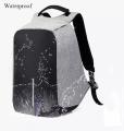Anti Theft Water Proof Laptop Bag BagPack Hidden Zip With Charging Port. 