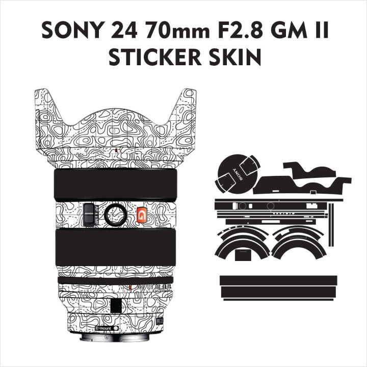 sony 24 70mm f2.8 GM II sticker skin not pouch or cover
