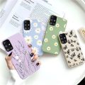 For Samsung Galaxy A51 4G Case Silicone Back Cover Phone Fundas For Samsung A 51 A 5 1 Flower Protective Coque Shell Bumper 6.5". 