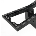 Black Woodworking Dovetail Aluminum Alloy Woodworking Dovetail Template Tool Small DIY Woodworking Tools. 
