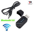 Bluetooth Music Receiver USB Wireless Audio Adapter for Car Home PC Laptop Speakers Headphones Bluetooth 4.0/5.0 Stereo Sound Plug & Play Compact Portable Music Streaming Adapter for Smartphone Tablet AUX Dongle Best Audio Receiver Wireless. 