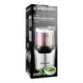 Westpoint Professional Coffee Grinder Wet & Dry WF-9225 - Silver with 2 Years Brand Warranty. 