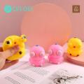 Stress Relief Chicken Toy Eye-popping Chicken Stress Relief Toy Fun Anti-stress Squeeze Toy for Adults Teens Creative Cartoon Soft Tpr Pinch Toy Sensory Therapy Fidget Toy Chick Squeeze Toy. 