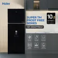 Haier 18 Cu Ft - Digital Inverter - HRF-518WIFFBGU1 ( No Frost + Double Magic Zone + IOT + Glass Door) Black Colour Refrigerator / 10 Years Warranty. 