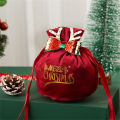 Portable Santa Claus Cloth Bag Gift Bag Candy Apple Bag Christmas Tree Decorations Home Table Decoration 2023 Christmas New Year Gift. 