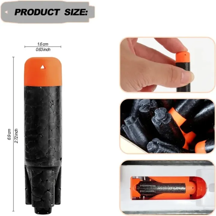 24PCS%20New%20Black%20for%20Nerf%20Ultra%20Toy%20Refill%20Pack%20The%20Ultimate%20In%20Darts%20Game%20Compatible%20Only%20Ultra%20Blaster%20-%20Image%203