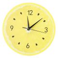 Lemon Fruit Wall Clock Lime Modern Kitchen Clocks Home Decor Living Room Clock Tropical Fruit Wall Art Clock. 