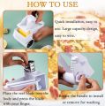 Hand-Cranked Rotating Cheese Grater Creative - Rotary Cheese Grater - Manual Cheese Shredder - Handheld Cheese Cutter - Stainless Steel Drum Grater - Cheese Grating Tool - Multi-Function Grater By AURA MART. 