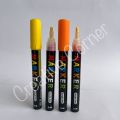 MandG Acrylic Paint Markers | Round body with 2.0 mm fine tip | Waterborne pigment ink | Fade-resistant | Available in12 assorted colors | Available in Pack of 12 pieces |. 