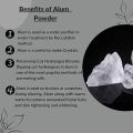 Piedra Alumbre Alum Stone 250gm . - Phitkari Crystal Stone of Alumbre, Piedre Alum, Alum Rock, Fitkari - Resealable Stand Up Pouch to Ensure Freshness!. 