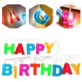 Happy Birthday Lights -13 LED Letter Battery Operated String Lights Party Decorations. 