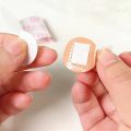 CollapseTen 100pcs/set Mini Round Band Aid Skin Color Wound Dressing Plaster Medical Patch Breathable Waterproof Adhesive Bandages Tape. 