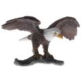 【Happier】 TOOYFUL Plastic Realistic Wildlife Jungle Forest Animals Bald Eagle Action Figure Toys Playset, Kids Toddler Nature Toys Home Decor Collectibles. 