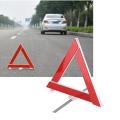Foldable Car Reflective Triangle Sign Emergency Breakdown Warning Board Car Stop Sign. 