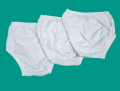 (Pack Of 12 ) White Nicker diaper Cover Panties Underwear for Kids Best Quality. 