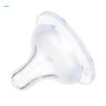 5xSilicone Baby Pacifier Soother Toddler Feeding Bottle Teat Cross Hole. 