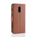 PU Leather Cover For OnePlus 6T A6010 A6013 Case Flip Magnetic Closure Stand Wallet Phone Casing. 