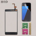 5.0'' Mobile Touch Glass For Lenovo A6000 A 6000 Touch Screen Digitizer Front Glass Lens Sensor Panel + Protector Film 3M Glue. 