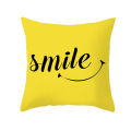 Yellow Geometric Cushion Cover 45x45 Polyester Double Sided Pillowcovers Decorative Throw Pillows Nordic Home Decor Pillow Cases. 