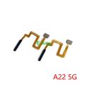For Samsung Galaxy A22 4G 5G Power Switch ON OFF Home Button Side Key Flex Cable Fingerprint Touch ID. 