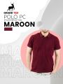 Polo T shirt Half Sleeves Polyester Cotton Stuff Collar Shirt Premium Quality For Men-Multi Colors. 
