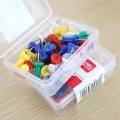 Pack of 35pcs Color full Push Pin Thumb Pin - Multicolour. 