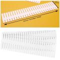 3 Pieces  21 inches bedroom Kitchen Drawer Divider Strip Desktop Organizer. 