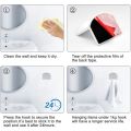 Wall Adhesive Hat Hooks Baseball Caps Hook No Drilling Cap Organizer Holder Minimalist Hat Rack Design for Door. 