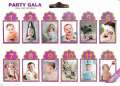 12 Month Photo Banner for Baby Girl‘s First Birthday, Monthly Milestone Photo Banner, 1st Birthday Banner for Newborn to 12 Months Growth Record. 