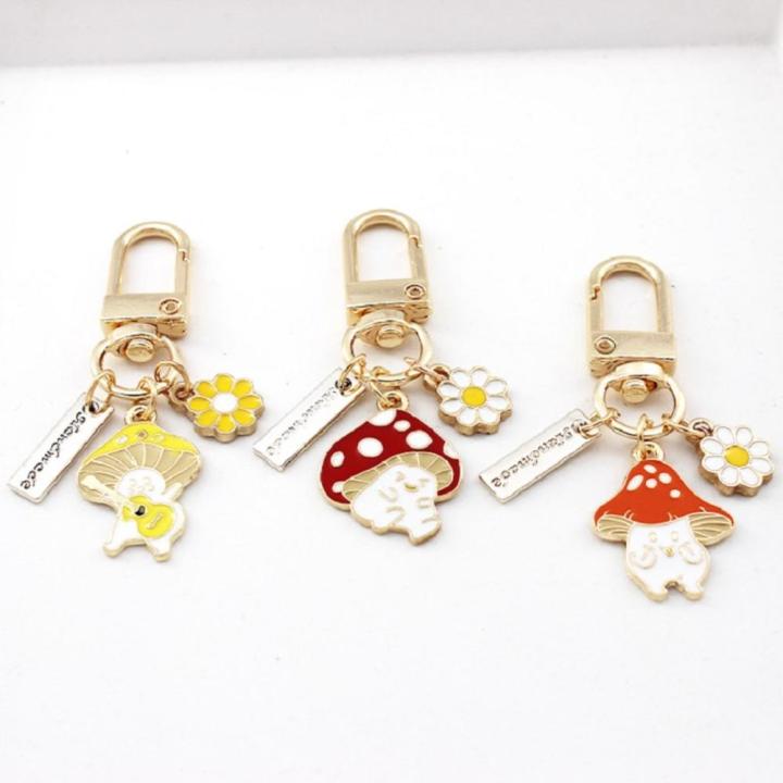 Cute keychain aesthetic keychain accessories kawaii ladies key ring,girls charm keychain,backpack