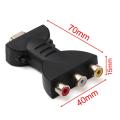 HDMI Male to 3 RCA Female Composite AV Audio Video Adapter Converter for TV. 