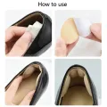 High Heel Pads for Women - Self-Adhesive Insoles for shoes Grips & Heel Liners for Size Adjustment and Pain Relief. 